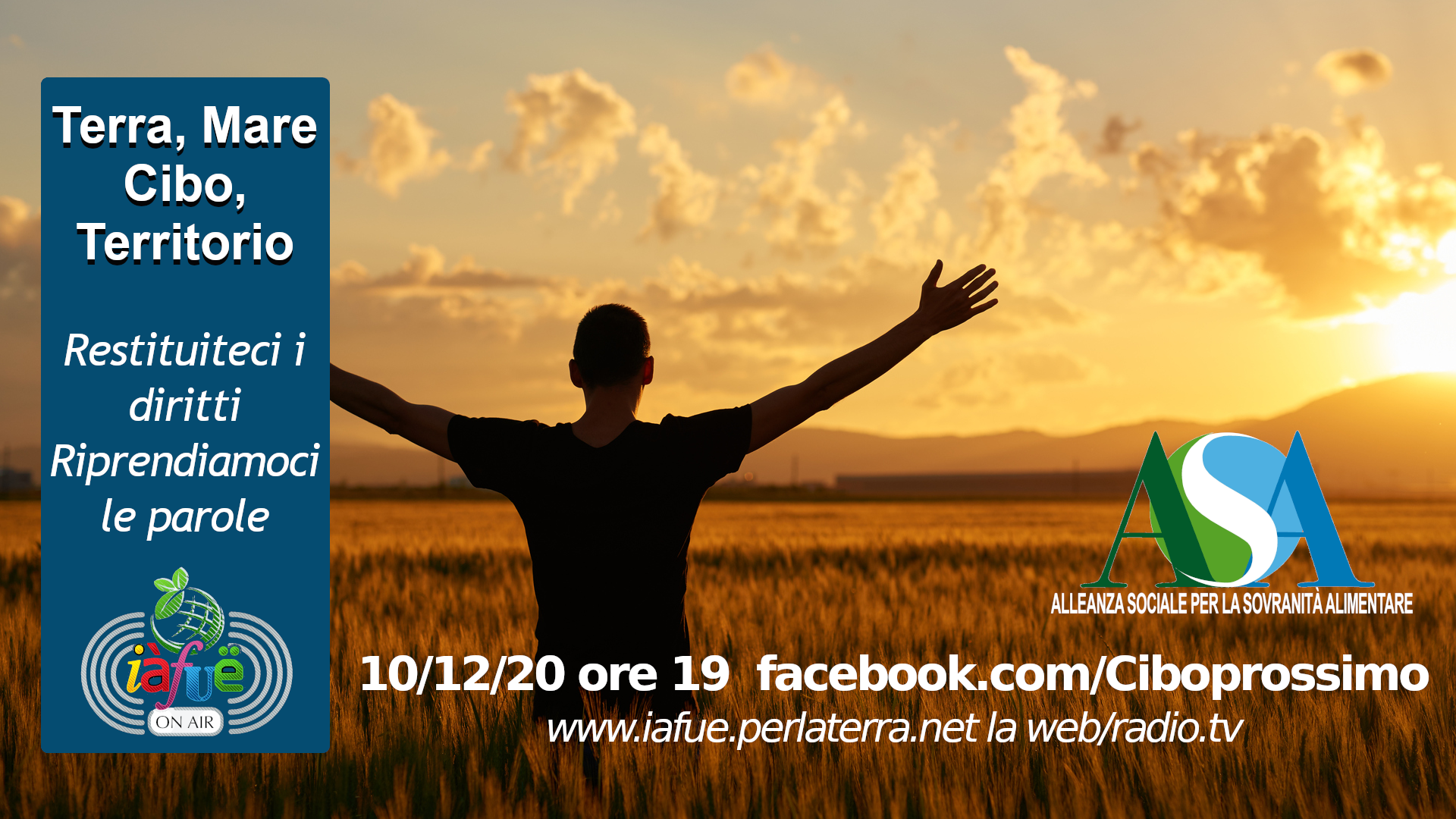 Noi uomini, donne e comunità decidiamo di lavorare insieme. Da ora siamo più forti