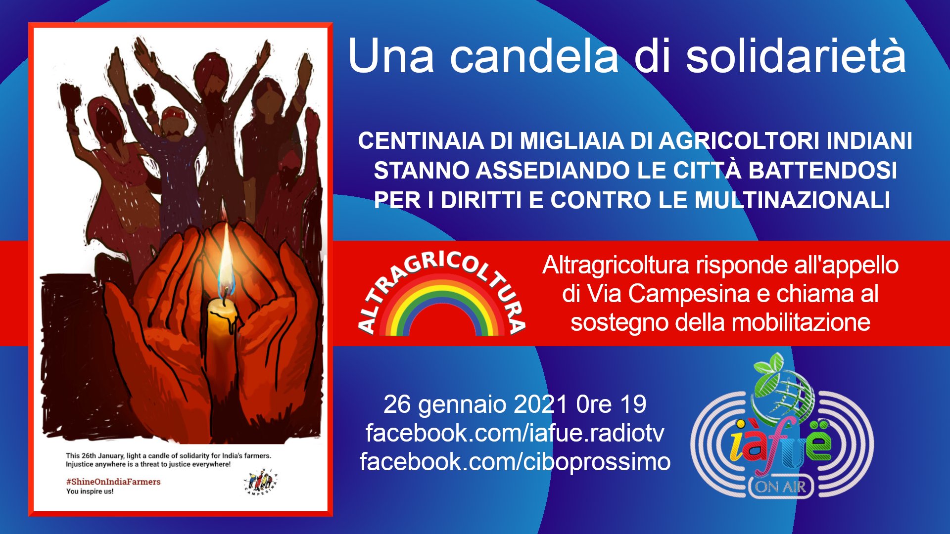 Continuate a splendere, contadini indiani. #ShineOnIndiaFarmers